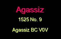 Agassiz 1525 NO. 9 V0V